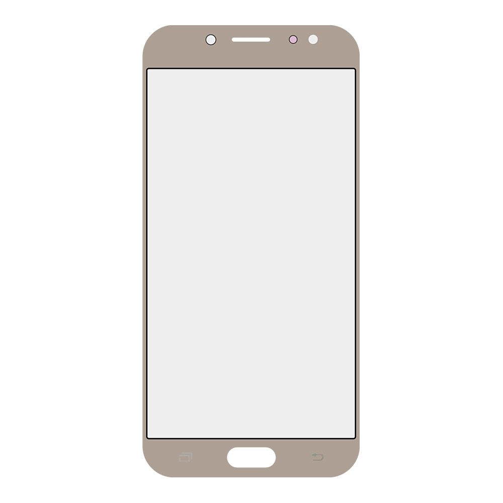 Стекло для переклейки Samsung SM-J730 J7 2017 золото