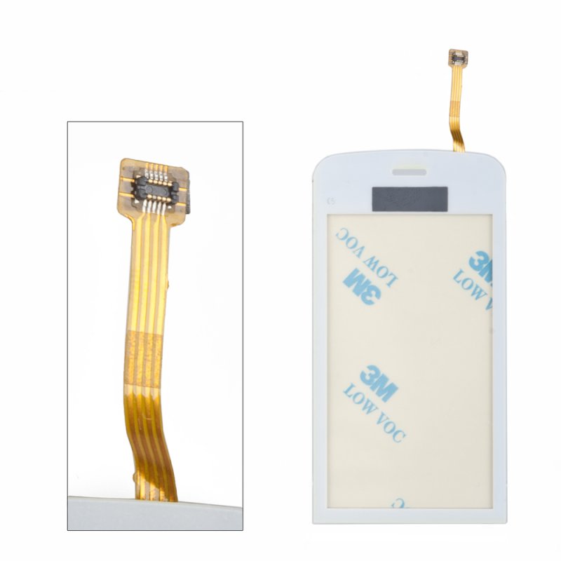 Тачскрин для Nokia C5-03/C5-06 1-я категория (белый)