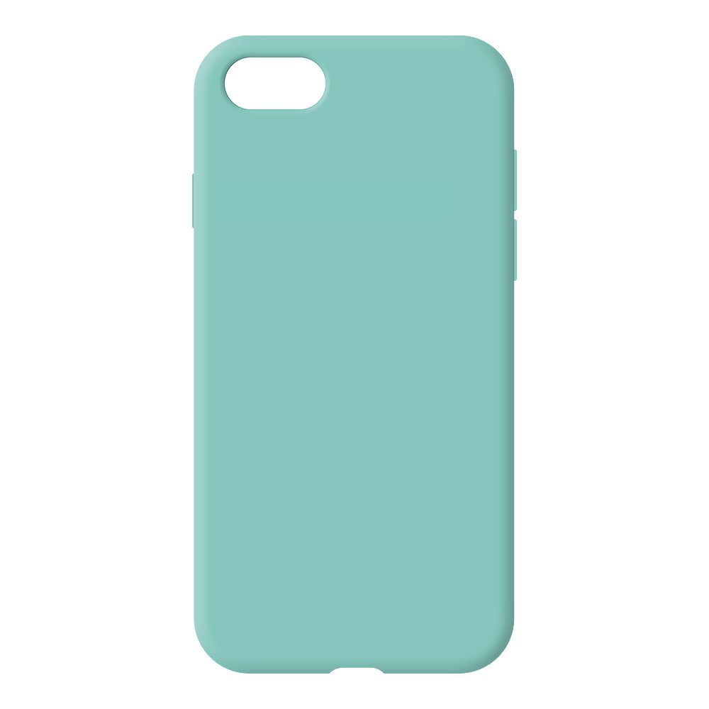 Силиконовый чехол для iPhone SE 2/8/7 "Silicone Case" (бирюзовый, блистер) 21