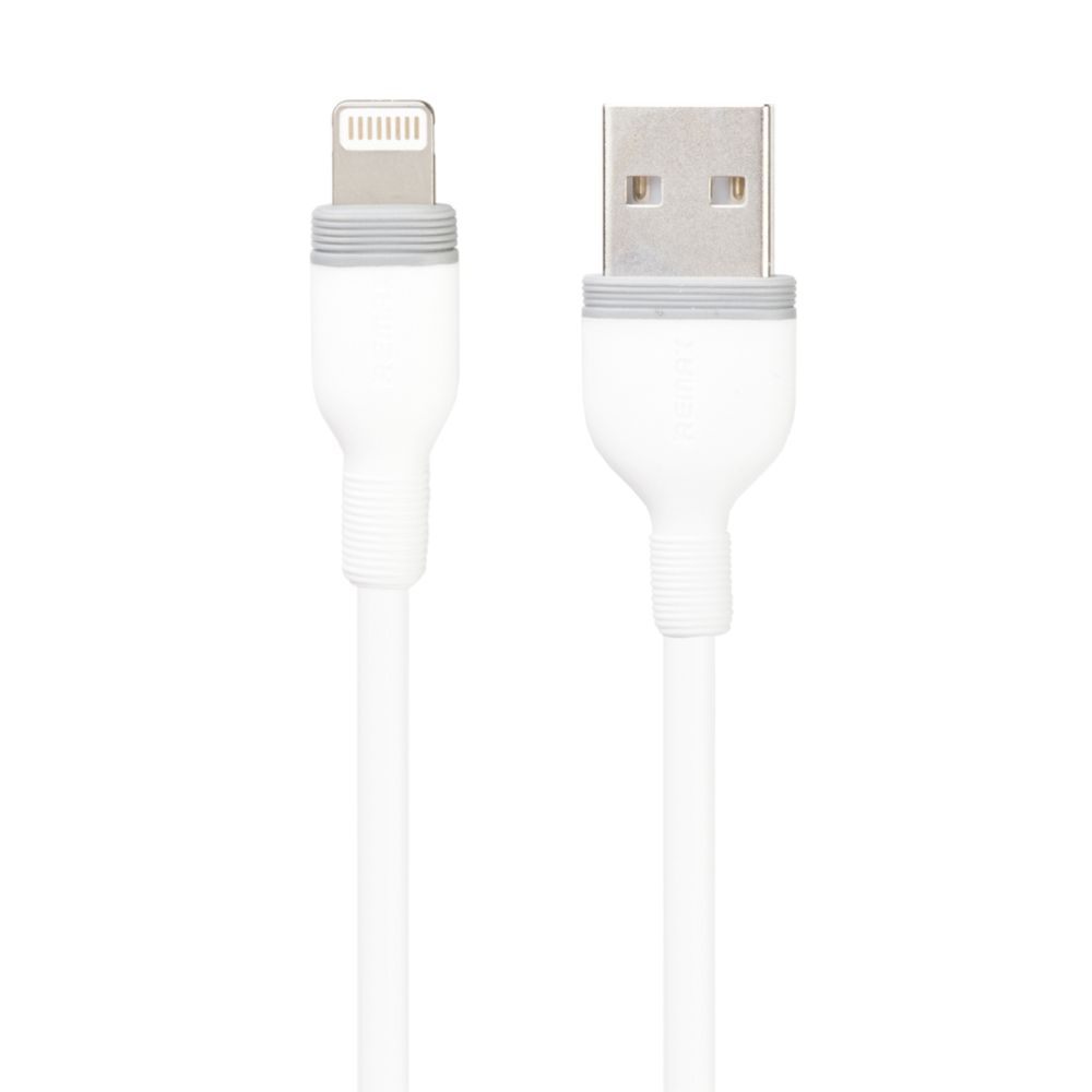 USB кабель REMAX RC-126i Choos Lightning 8-pin, 2.4А, 1м, TPE (белый)
