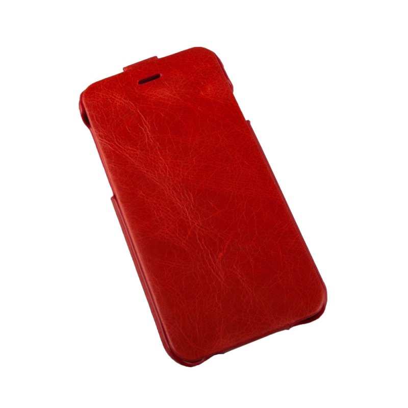 Чехол для iPhone 6/6s "HOCO" General Series Flip Case раскладной  кожаный(Orange)(оранжевый)