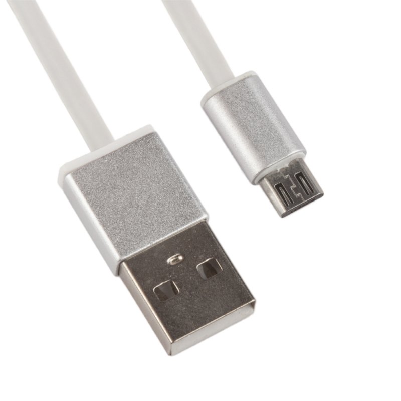 USB Дата-кабель Micro USB "Коробочка" (белый)