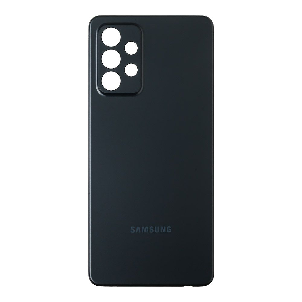 Задняя крышка для Samsung Galaxy A52/A52 5G/A52s 5G (SM-A525F/A526B/A528B) (черный)