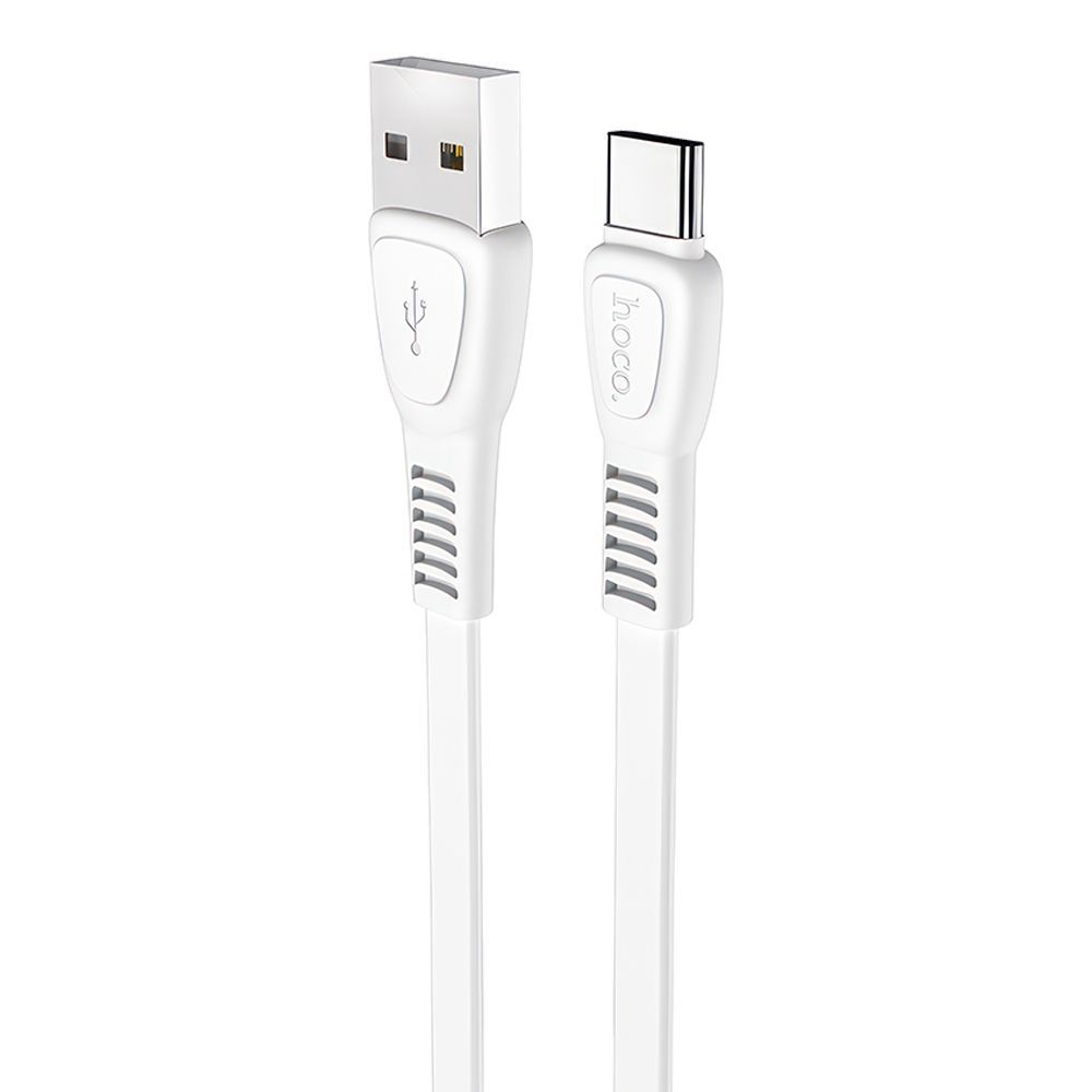 USB кабель HOCO X40 Noah Type-C, 3А, 1м, TPE (белый)