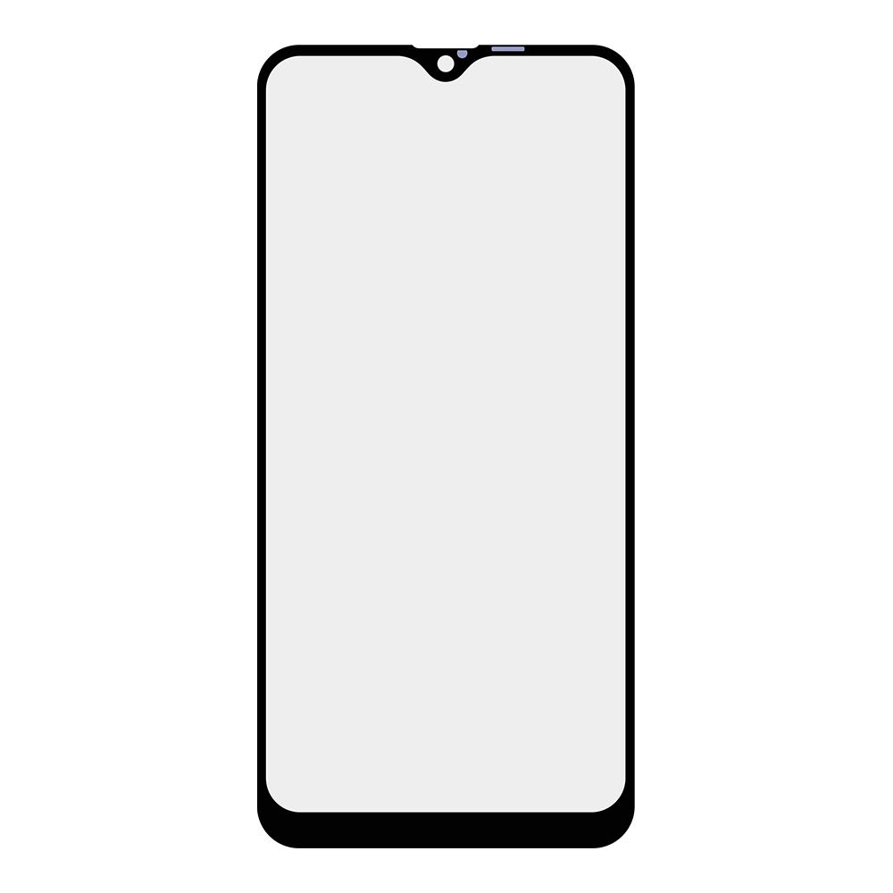 Стекло для переклейки Realme C2 (черный)