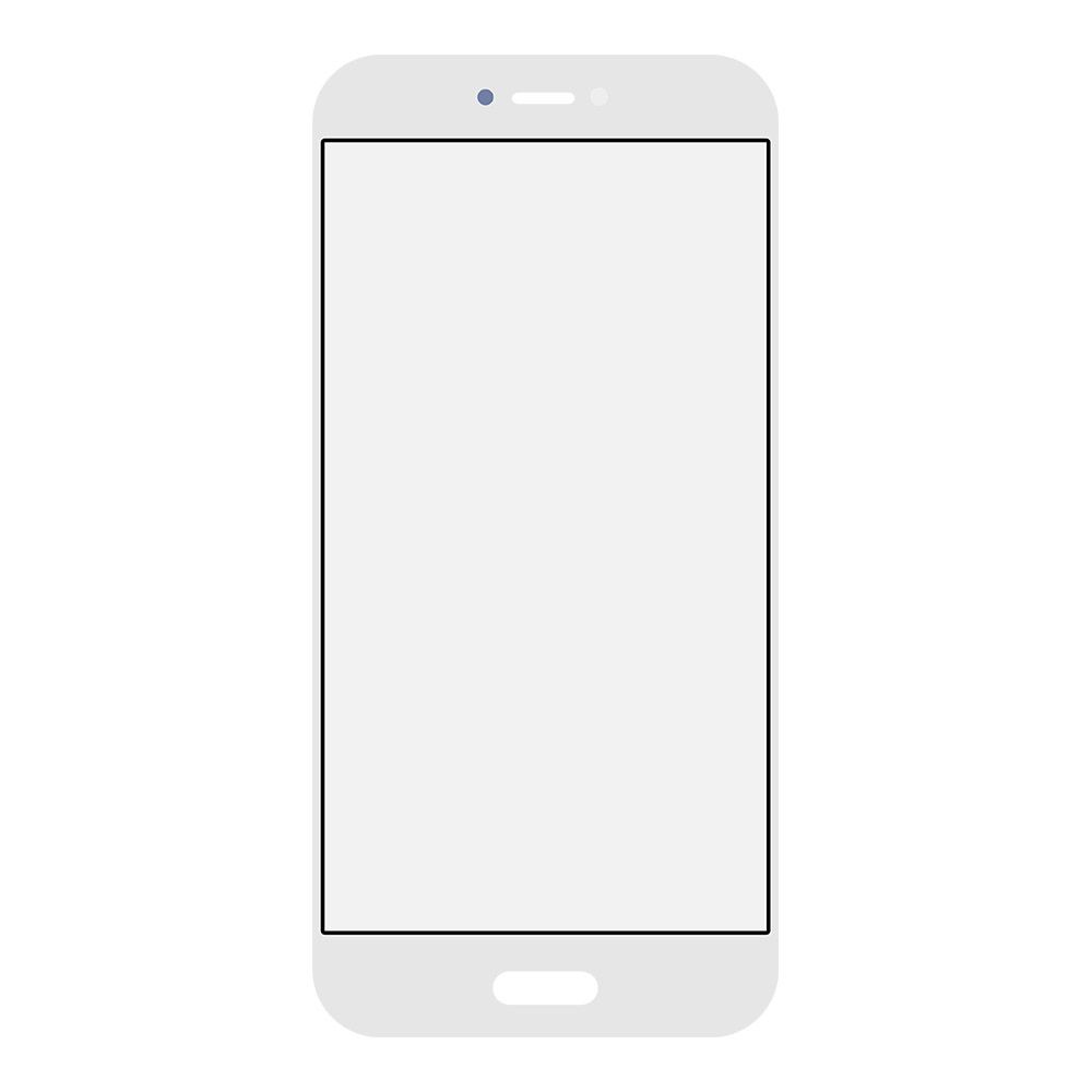 Стекло + OCA пленка для переклейки Xiaomi Mi 5c (белый)