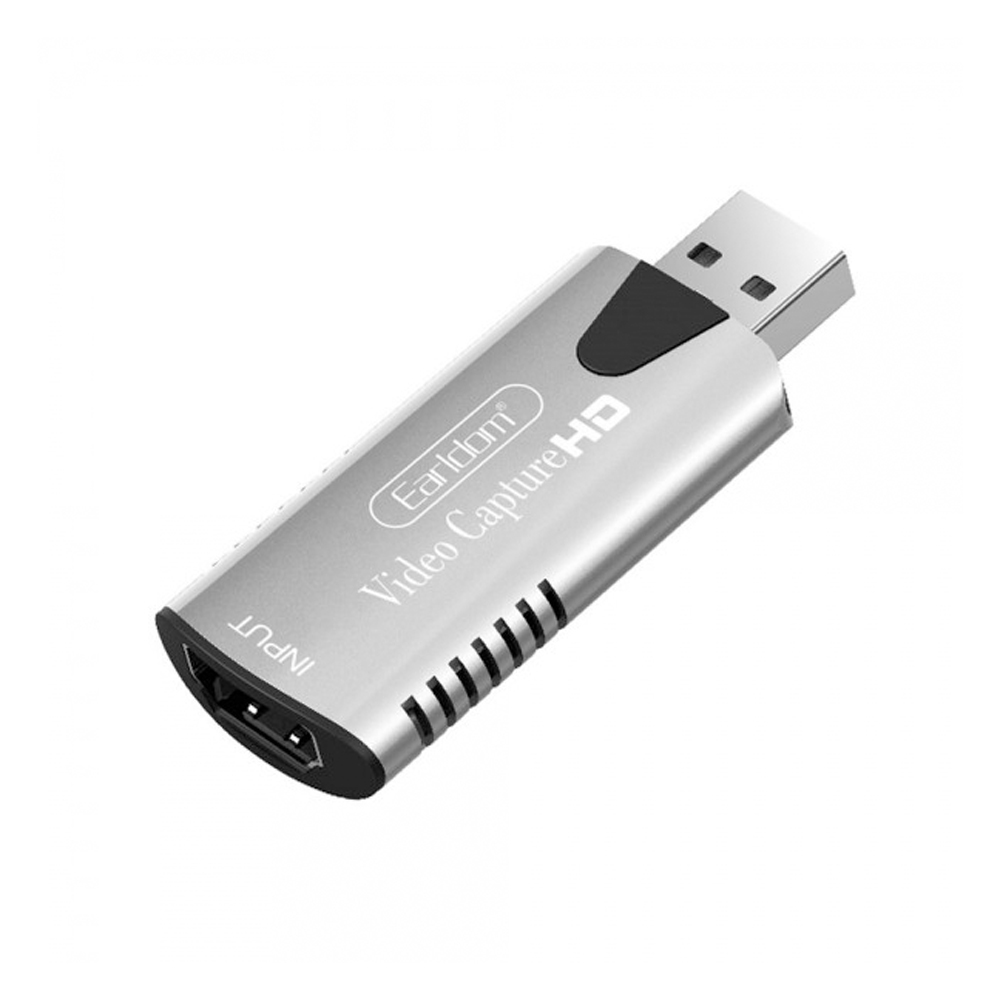 HDMI адаптер Earldom ET-W16 USB на HDMI, 4K (черный)