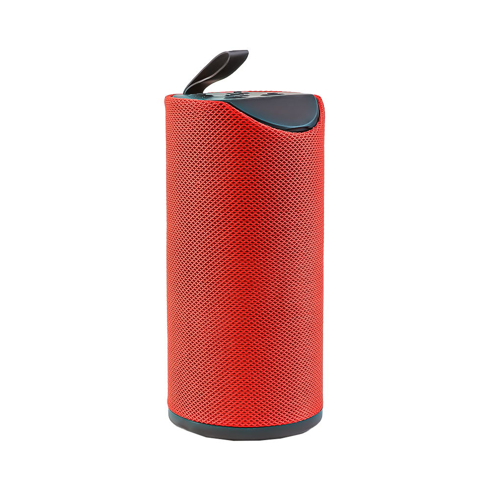 Колонка беспроводная Bluetooth TG113 MicroSD/USB/AUX/FM (красная)