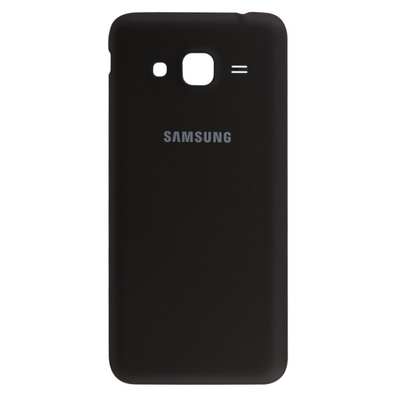Задняя крышка для Samsung Galaxy J3 (черная)