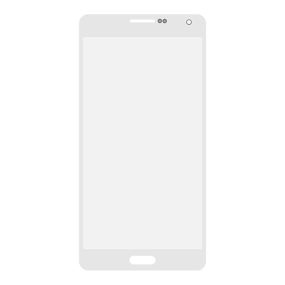 Стекло для переклейки Samsung SM-A700 A7 (цвет белый)