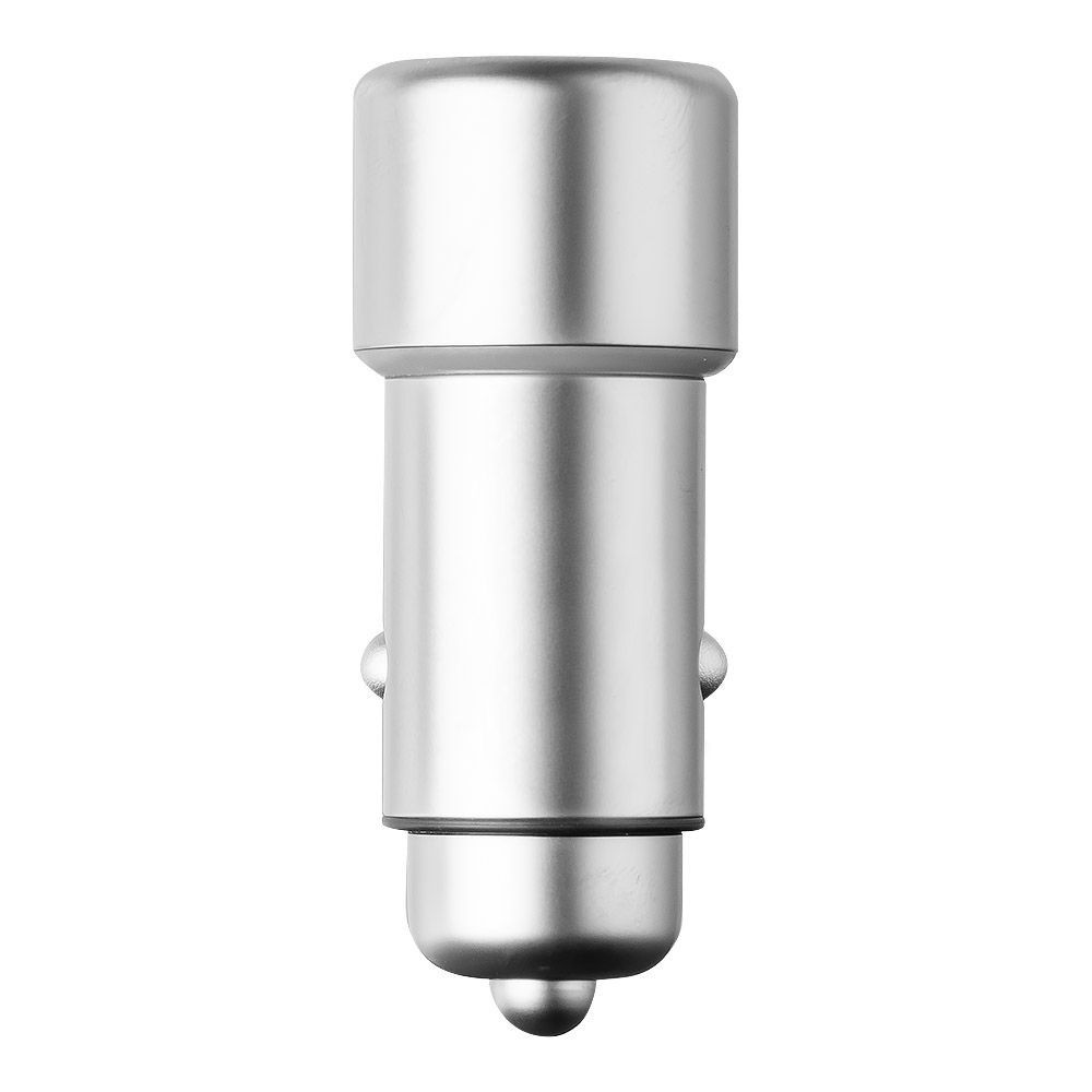 Автомобильное зарядное устройство Xiaomi Car Charger QC3.0 (серебро)