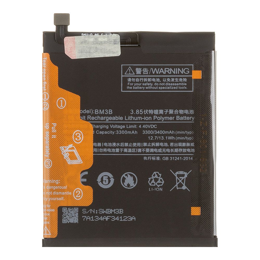 Аккумулятор (АКБ) Xiaomi Mi Mix 2/2S (BM3B) 100% Filling Capacity