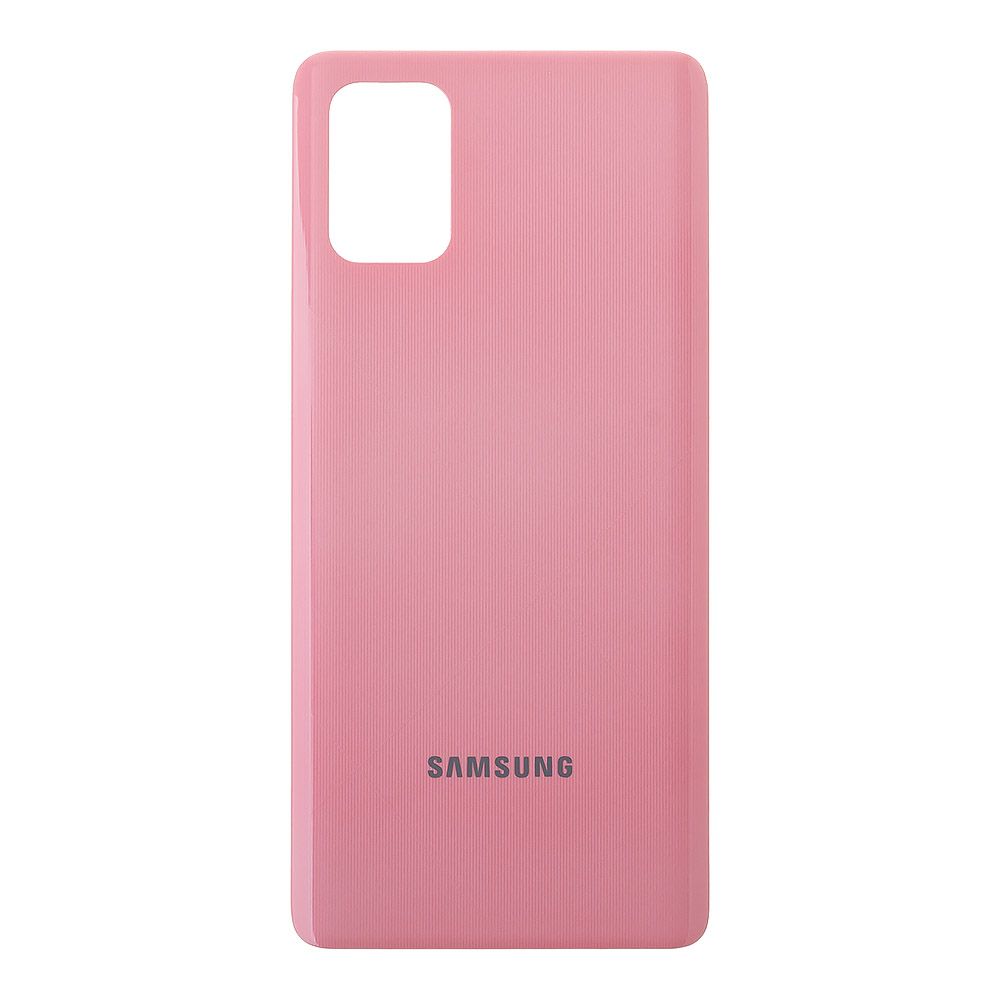 Задняя крышка для Samsung Galaxy A71 SM-A715 (розовый)