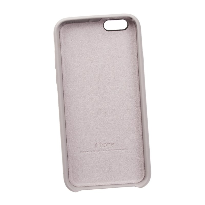 Силиконовый чехол для iPhone 6/6s "Silicone Case" (серый, блистер) 23