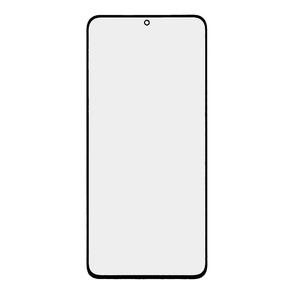 Стекло + OCA плёнка для переклейки Samsung G985 Galaxy S20+ (черный)