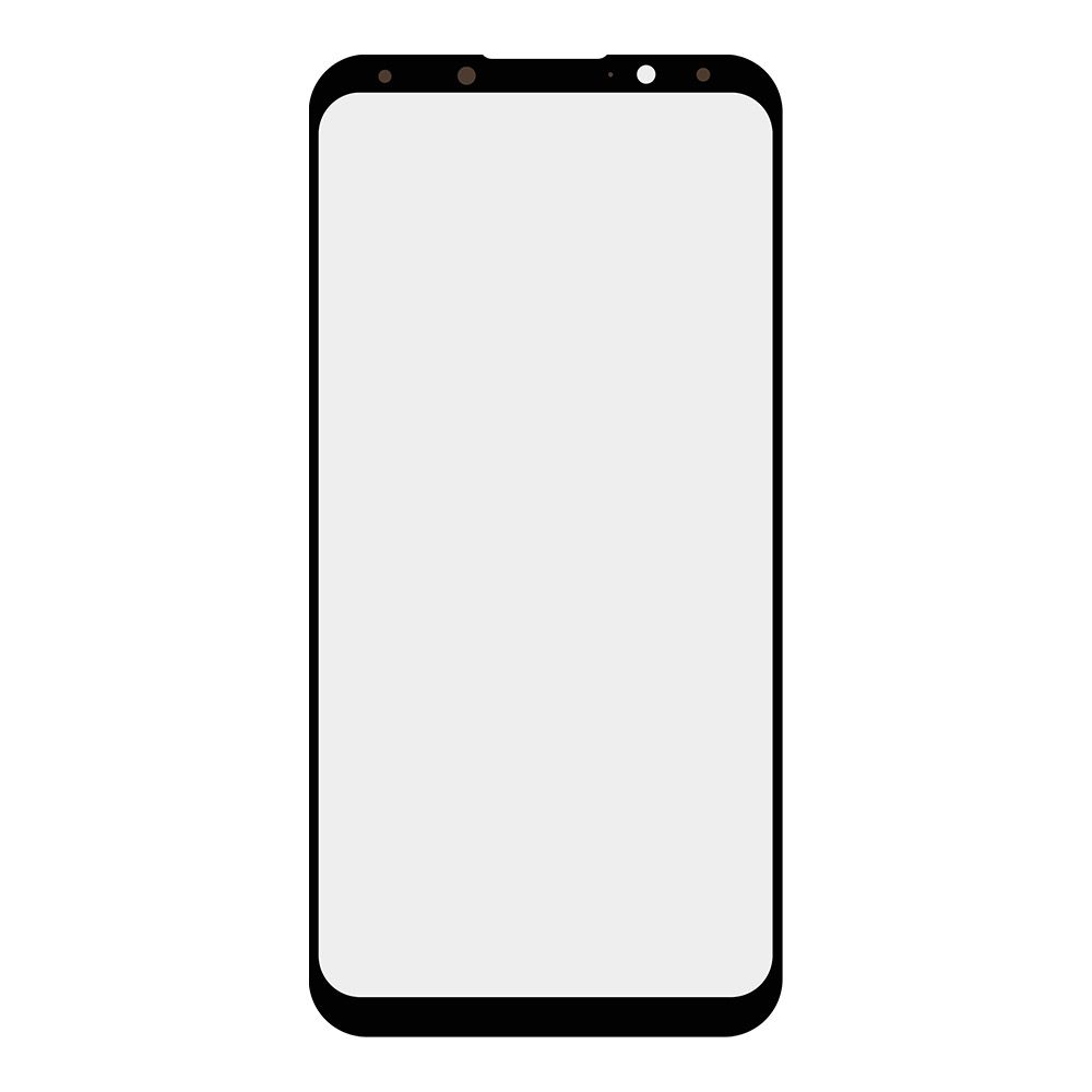 Стекло + OCA пленка для переклейки Meizu 16X (черный)