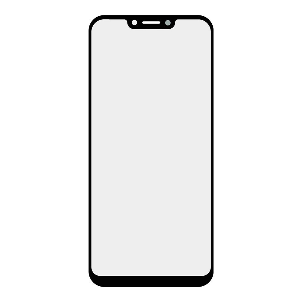 Стекло для переклейки Huawei Honor Play (COR-L29) (черный)
