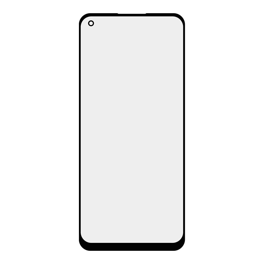 Стекло + OCA пленка для переклейки Realme 9 (черный)