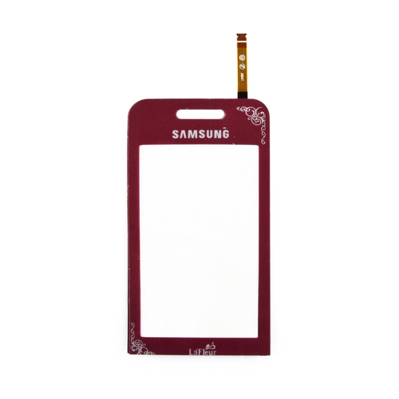 Тачскрин для Samsung Star GT-S5230 La Fleur 1-я категория (розовый)