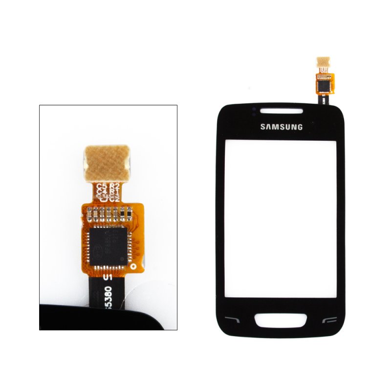 Тачскрин для Samsung Wave Y GT-S5380/S5380D 1-я категория