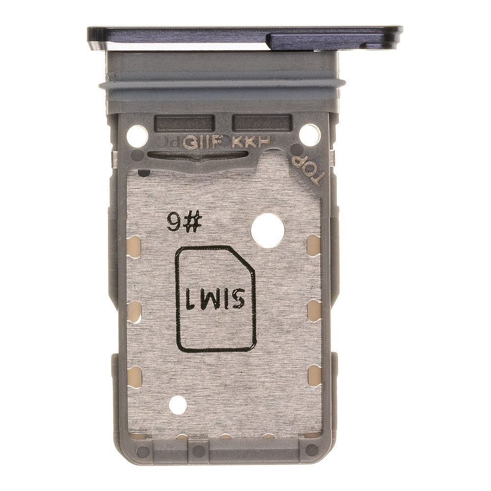 Держатель SIM-карты (сим лоток) Samsung S21/S21+/S21 Ultra G991/G996/G998 (черный)