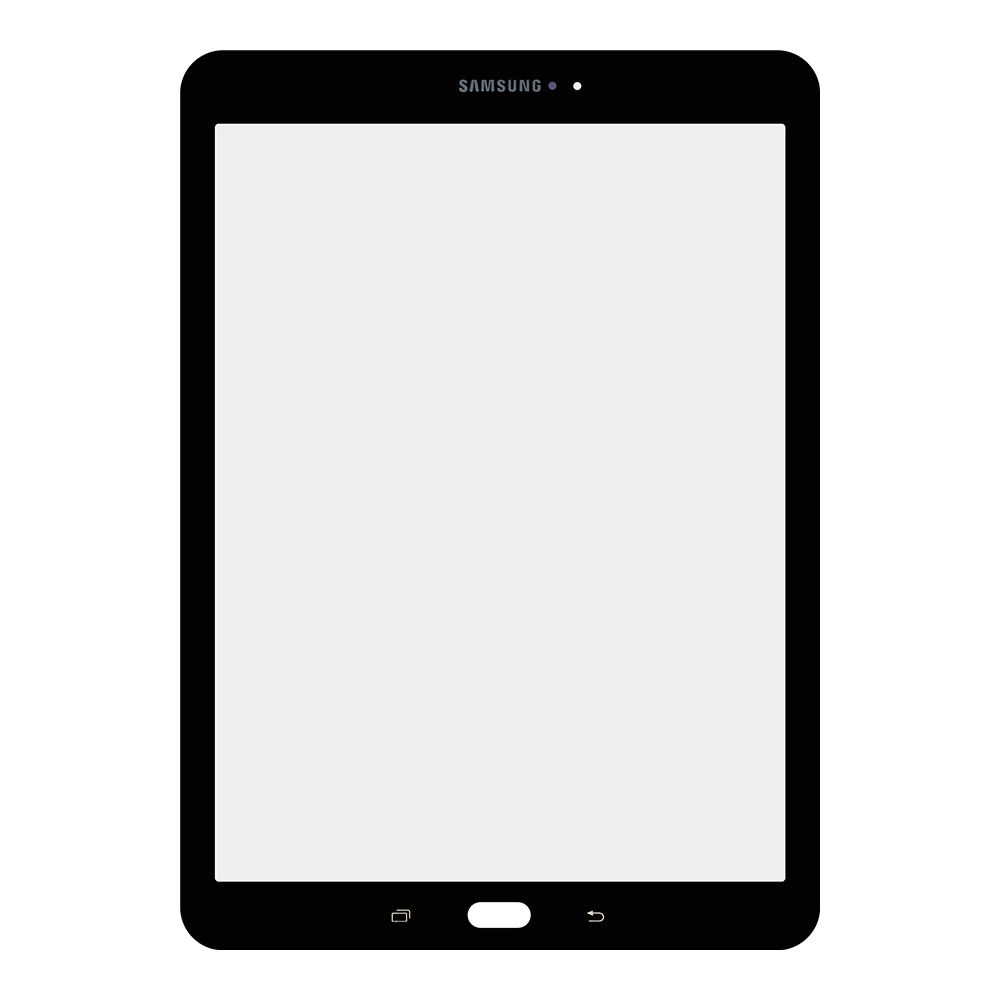 Стекло для переклейки Samsung Galaxy Tab S3 9.7" T815/T820/T825/T819 (черный)