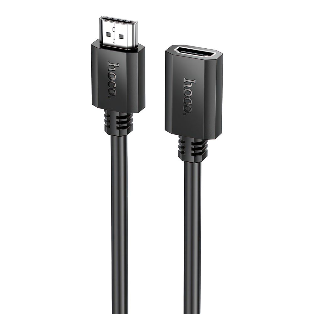HDMI удлинитель HOCO US13 2.0м, 4K video, PVC (черный)
