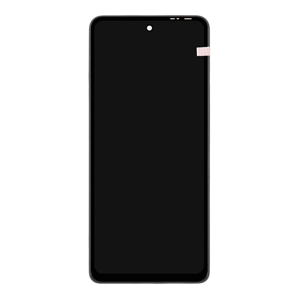 LCD дисплей для Infinix Note 30 4G (X6833B) с тачскрином в рамке (черный) OR LCD