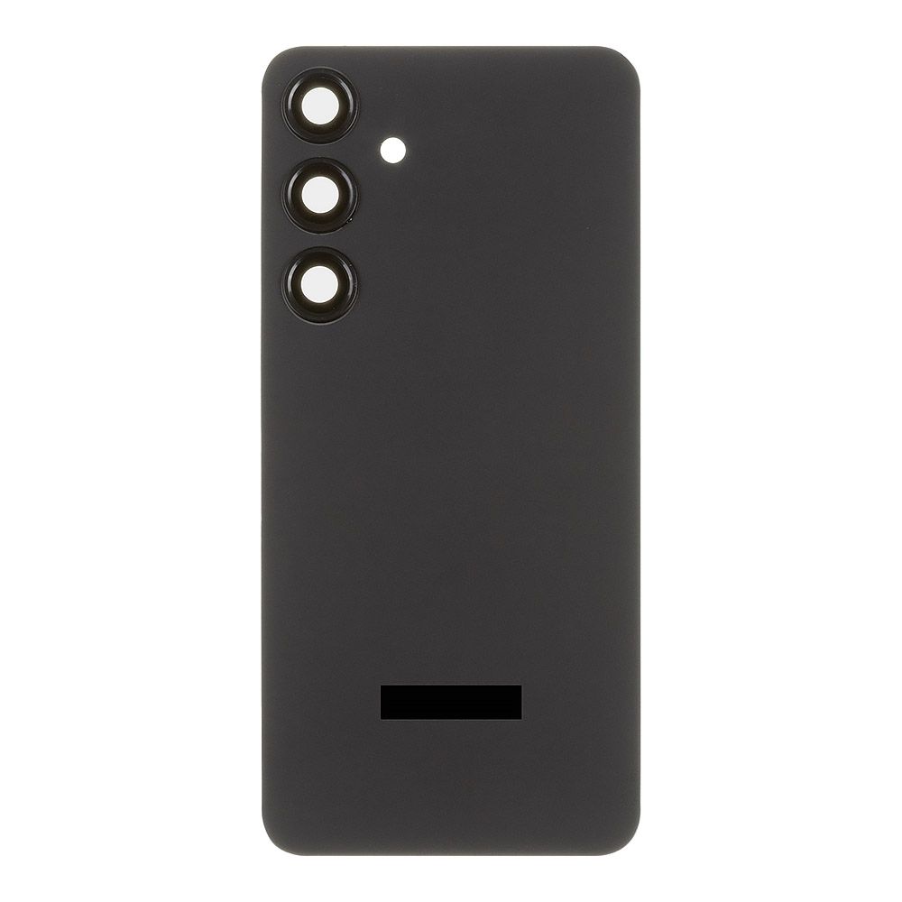 Задняя крышка для Samsung Galaxy S24+ SM-S926B со стеклом камеры (черный)