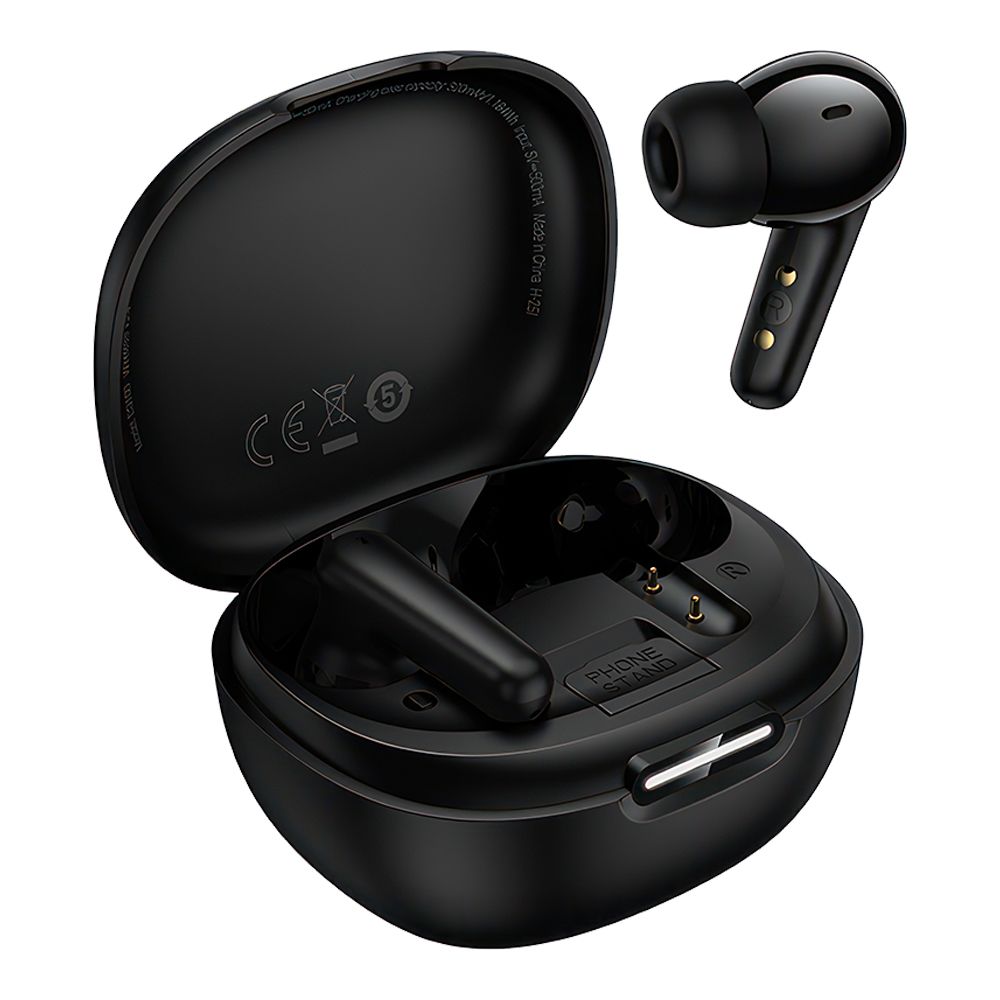 TWS гарнитура HOCO EQ100 Intelligent BT 5.4, внутриканальная, Smart AI Translation APP (черный)