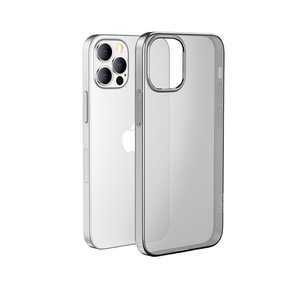 Чехол HOCO Light для Apple iPhone 13 Pro, TPU (прозрачный/черный)