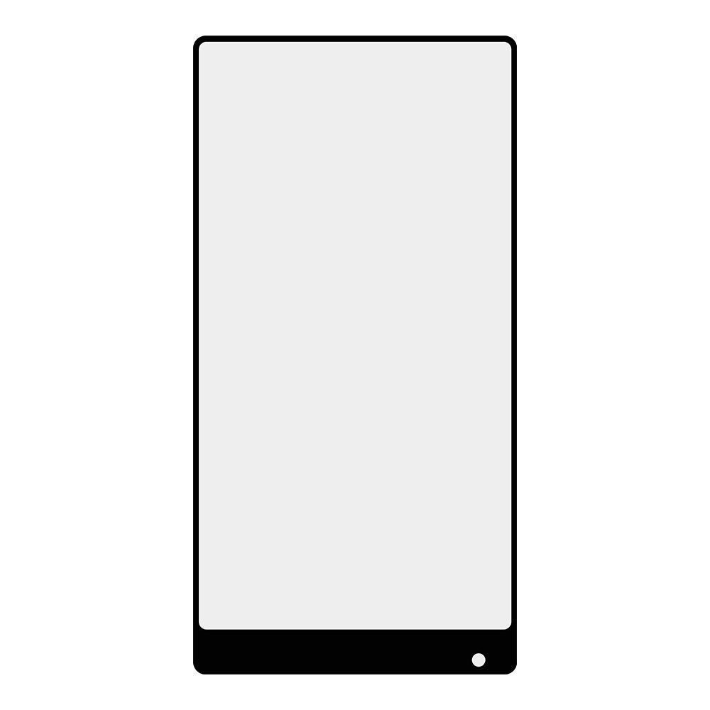 Стекло + OCA пленка для переклейки Xiaomi Mi Mix (черный)