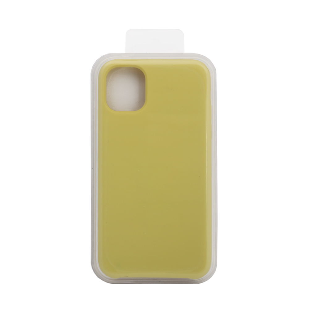 Силиконовый чехол для iPhone 11 "Silicone Case" (лимонный) 32