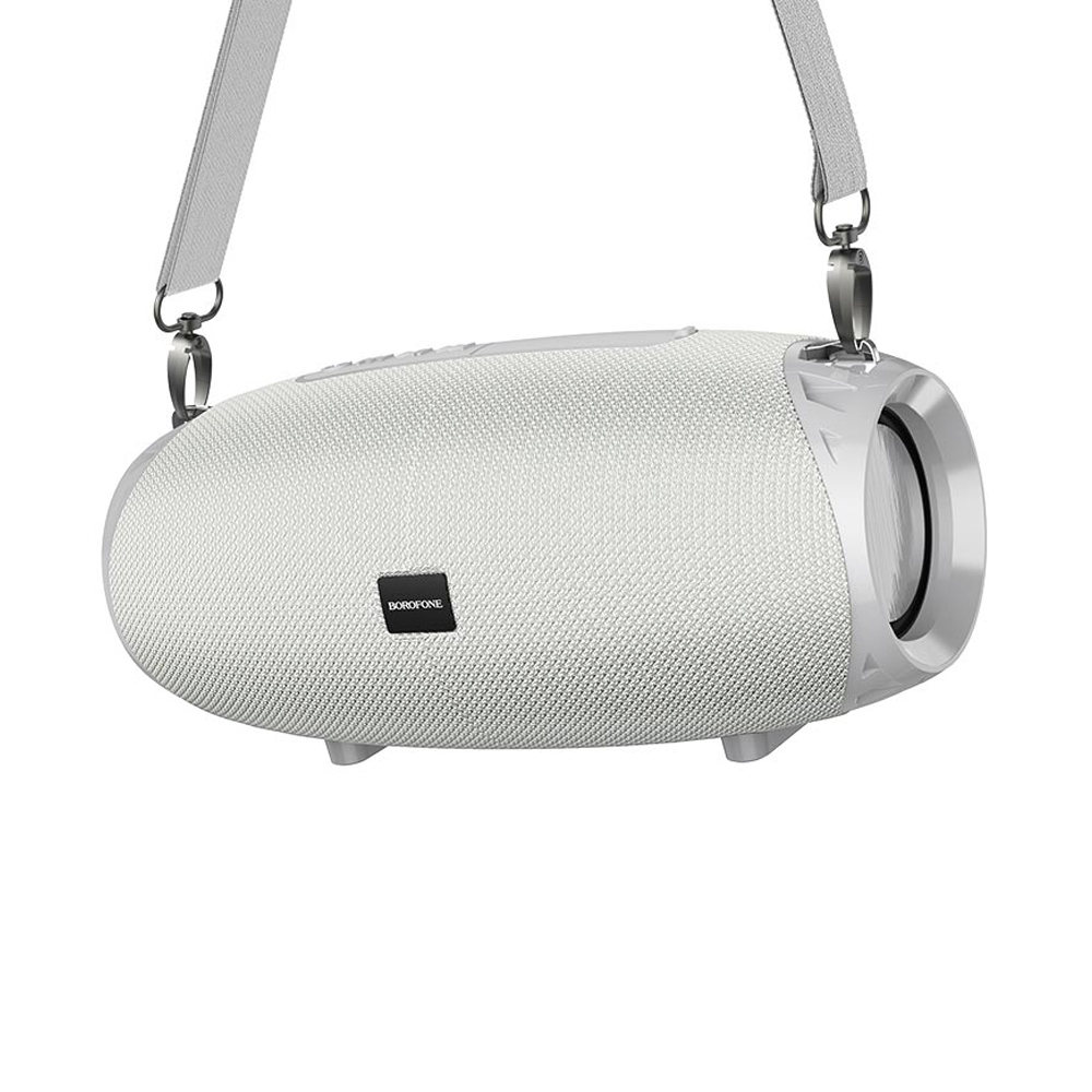 Bluetooth колонка BOROFONE BR12 Amplio Sports TWS BT 5.0, 5Wх2, AUX/microSD/USB/FM (серый)