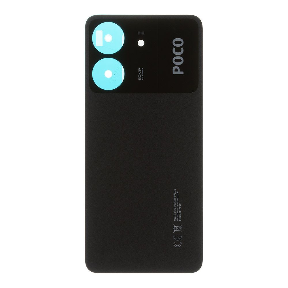 Задняя крышка для Xiaomi POCO C65 (черный)