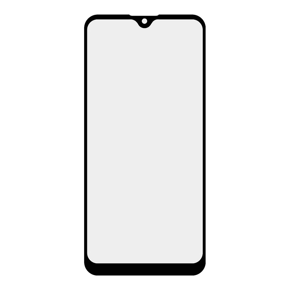 Стекло + OCA пленка для переклейки Xiaomi Redmi 8 / Redmi 8A (черный)