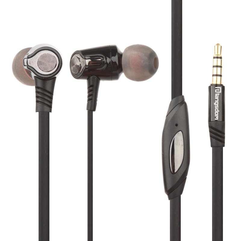 Гарнитура "Langsdom" EH360 In-Ear Headphones (черная/коробка)