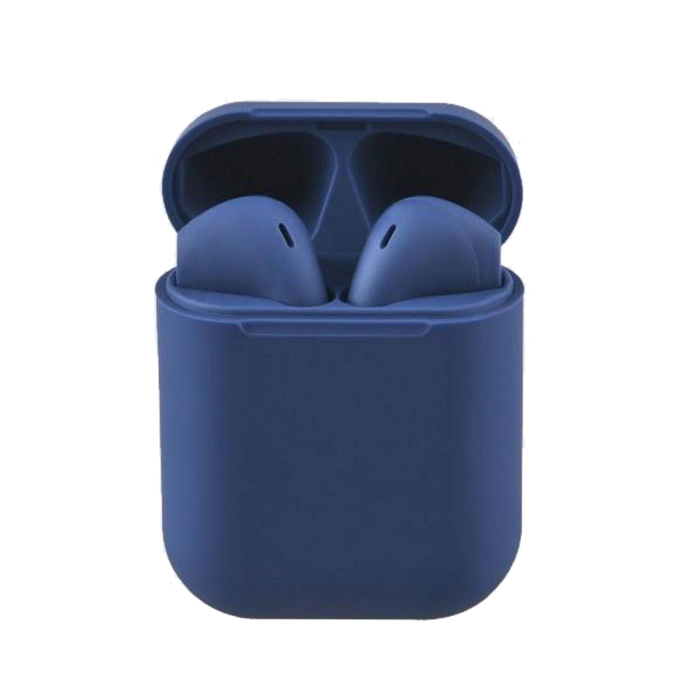 TWS Bluetooth беспроводная гарнитура inPods 12 MACARON (темно-синяя)