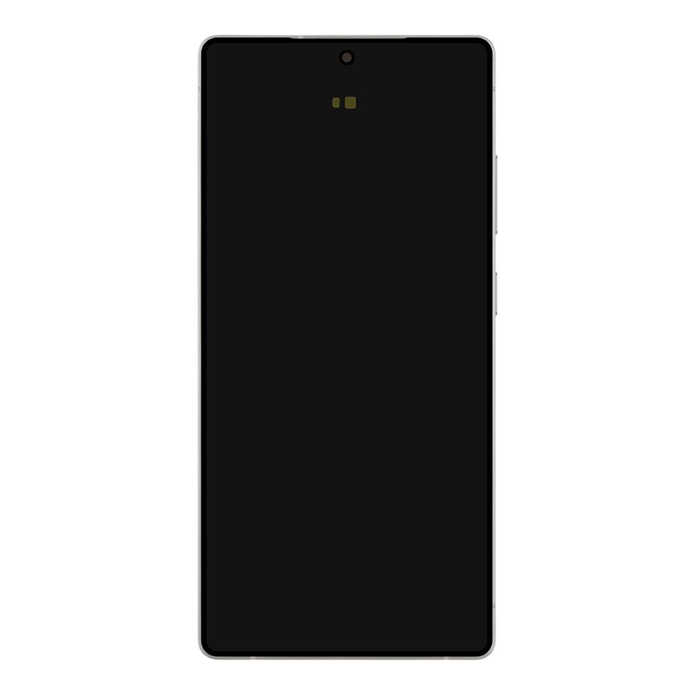 LCD дисплей для Samsung Galaxy S25 Ultra SM-S938B в рамке (серебро) 100% OR SP