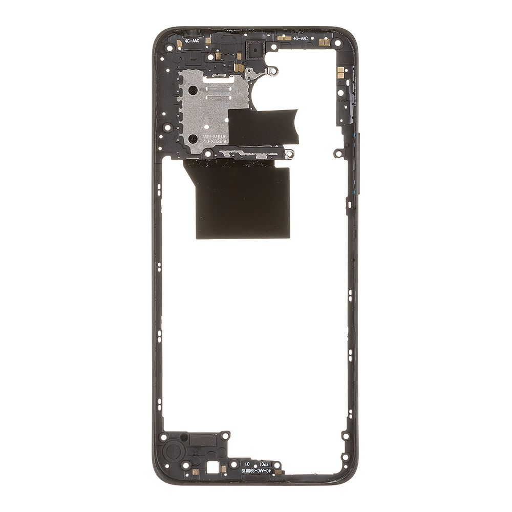 Средняя часть для Xiaomi Redmi 12 4G (23053RN02Y) (черный)