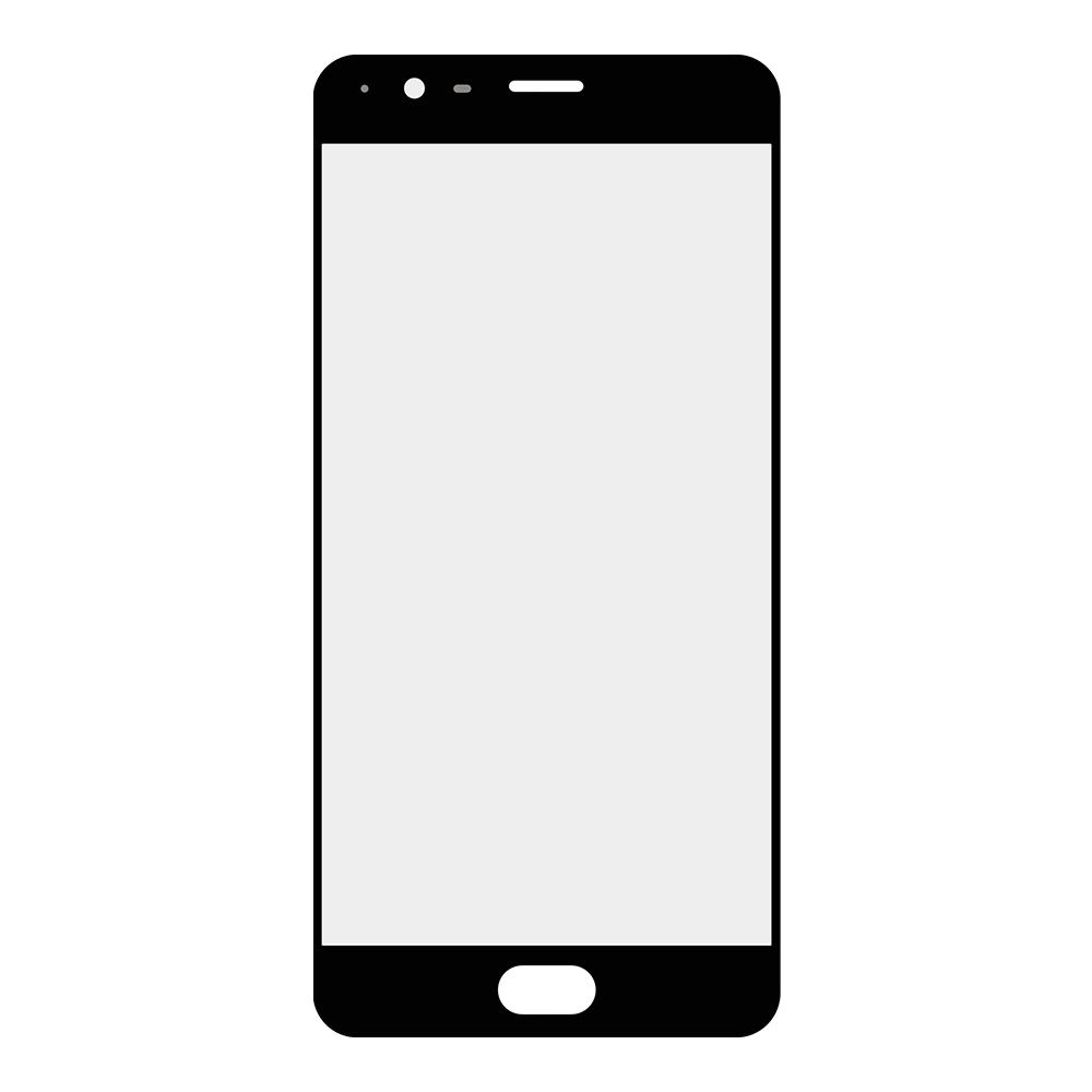 Стекло + OCA плёнка для переклейки OnePlus 3 (черный)