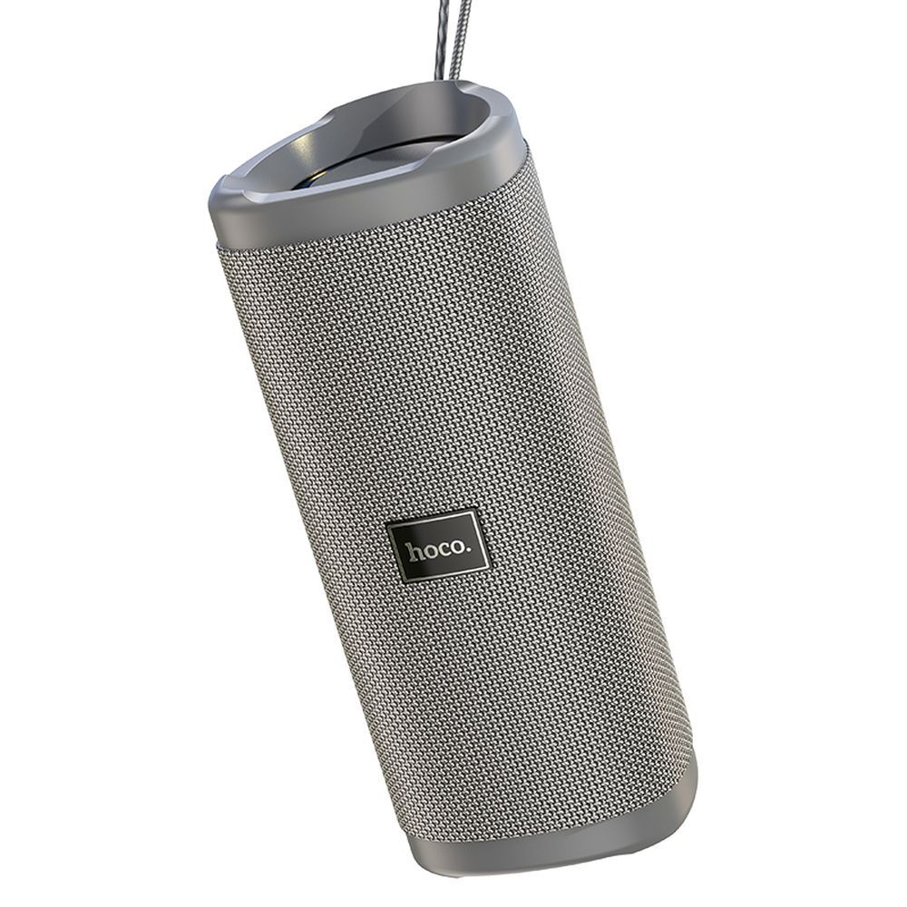 Bluetooth колонка HOCO HC4 Bella BT5.0, 2x5W, AUX/TWS/FM/microSD/USB, IPX5 (серый)