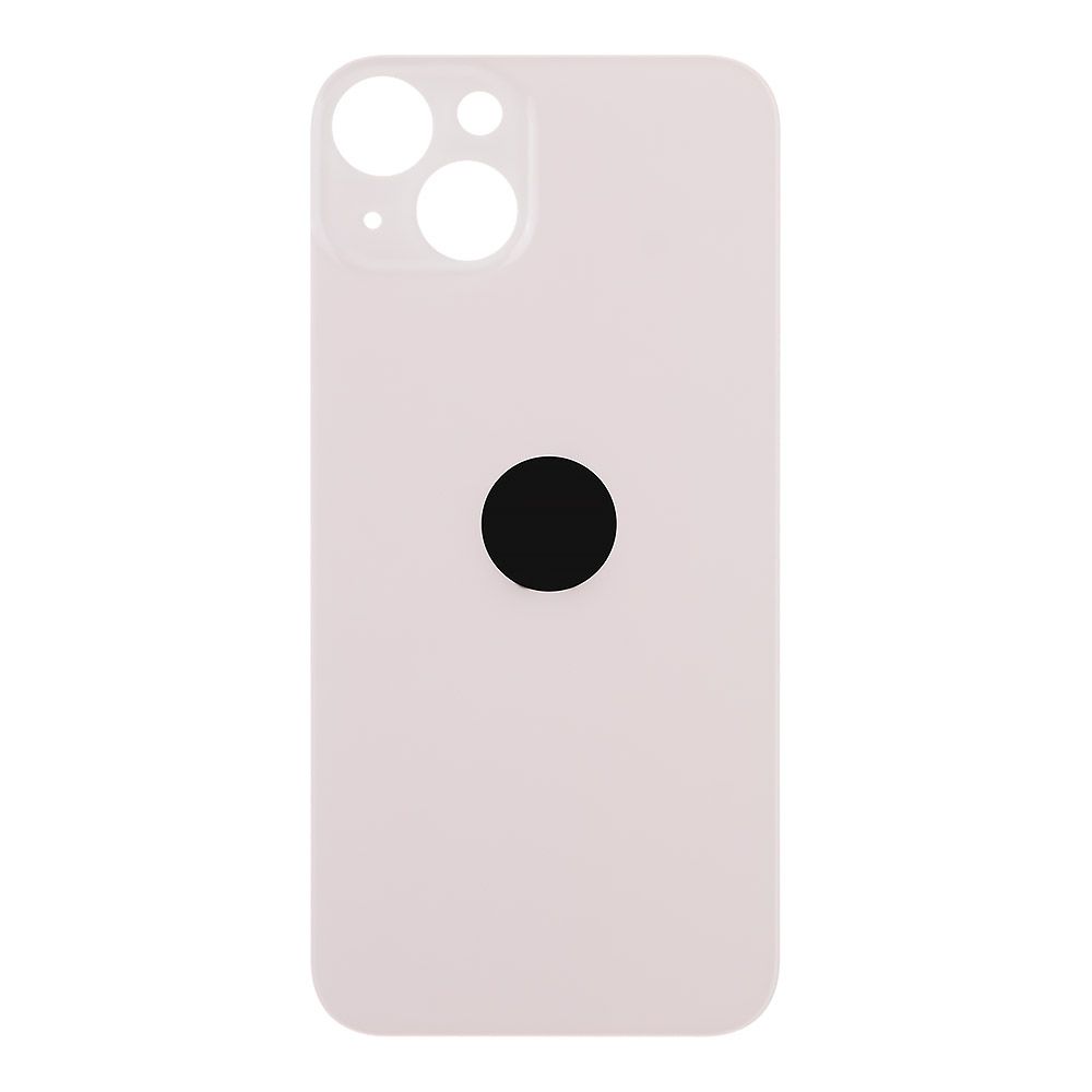 Задняя крышка для iPhone 13 (розовый) с логотипом, монолит