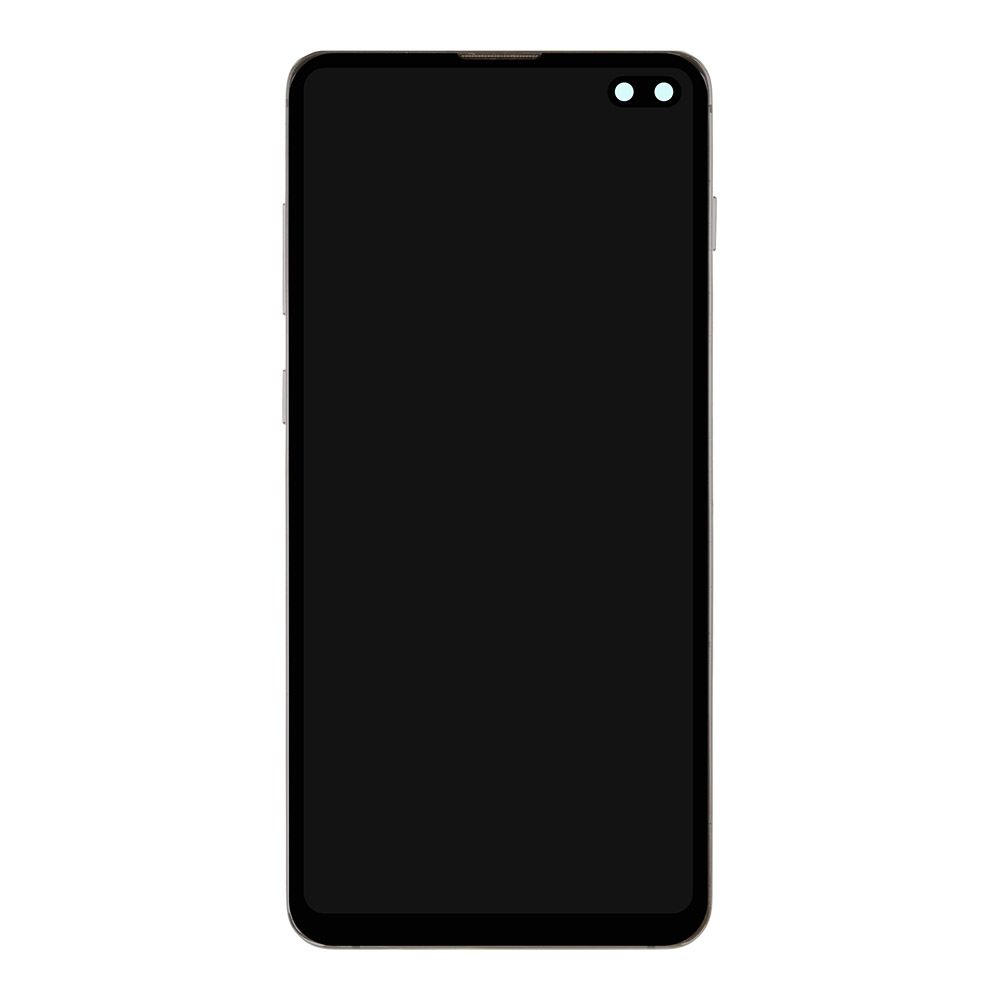 LCD дисплей для Samsung Galaxy S10 Plus G975 с тачскрином в рамке Incell (белый)