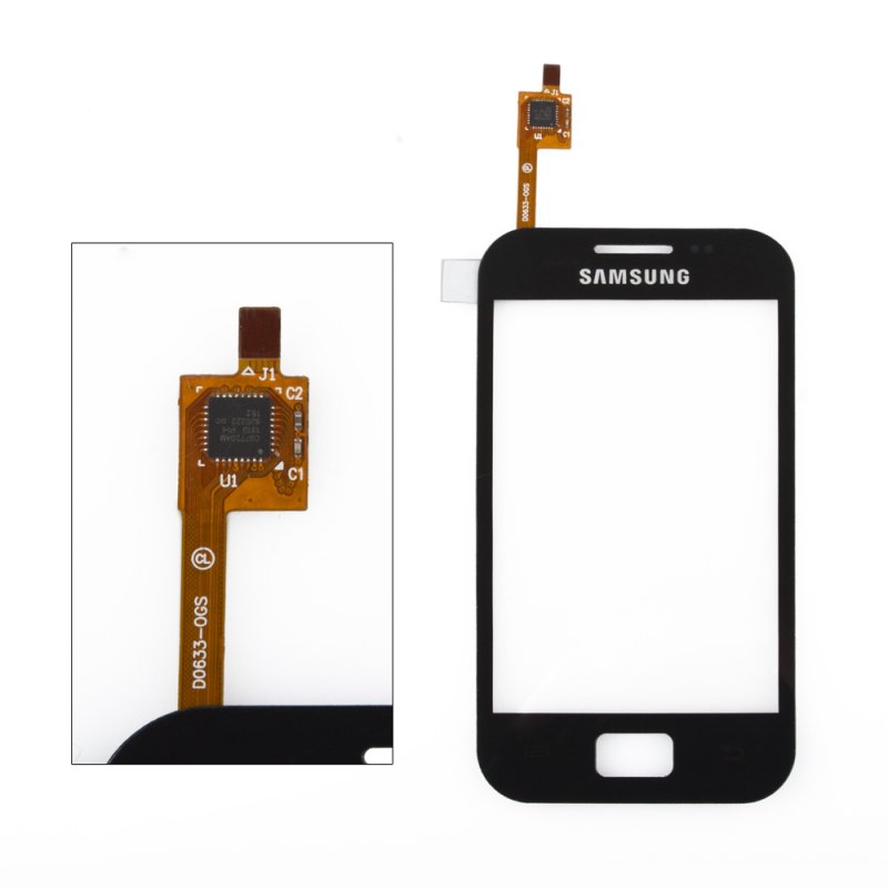 Тачскрин для Samsung Galaxy Ace Plus GT-S7500 1-я категория (черный)