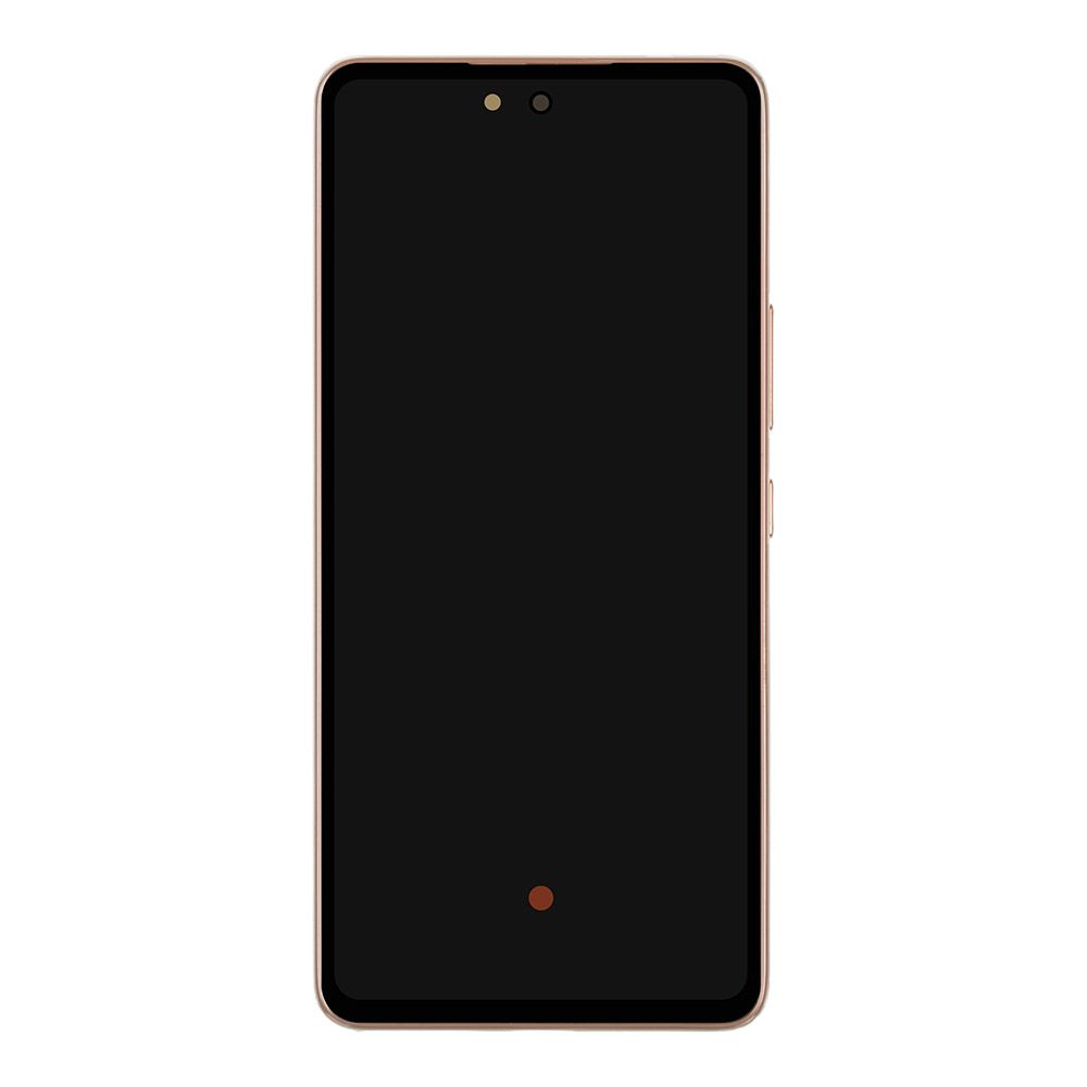 LCD дисплей для Samsung Galaxy A53 5G SM-A536 GH82-28025A в рамке (золото) 100% OR SP