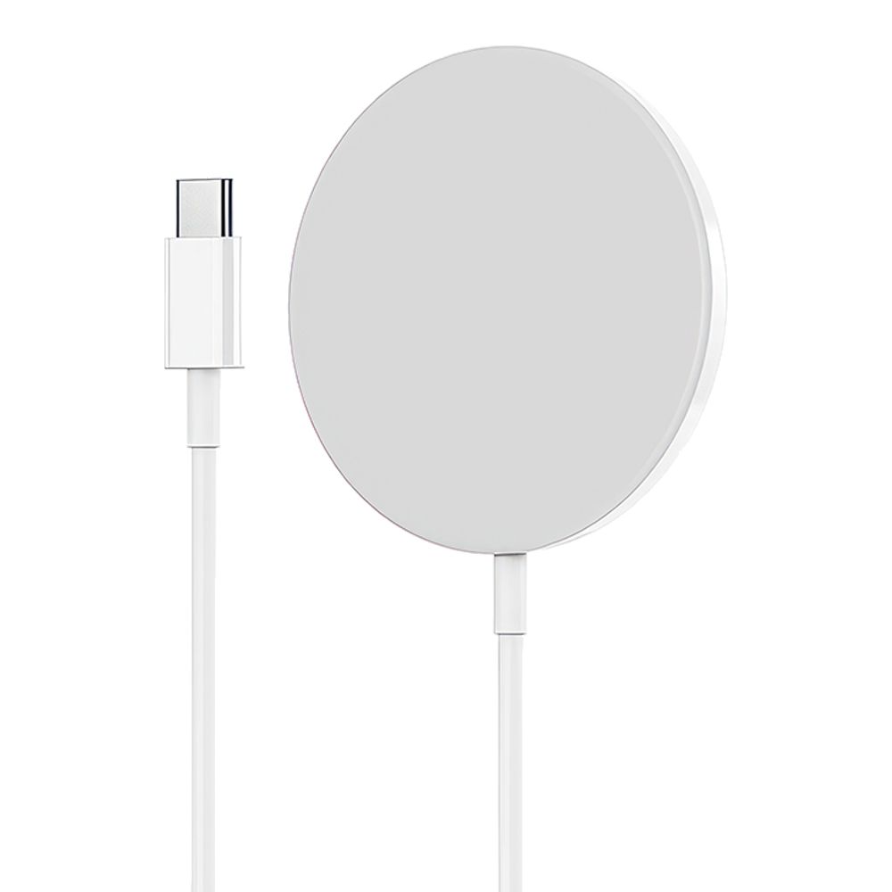 Беспроводное ЗУ HOCO CW29 Magnetic для смартфона, 2А, 15W, магнитное, 1м (белый)