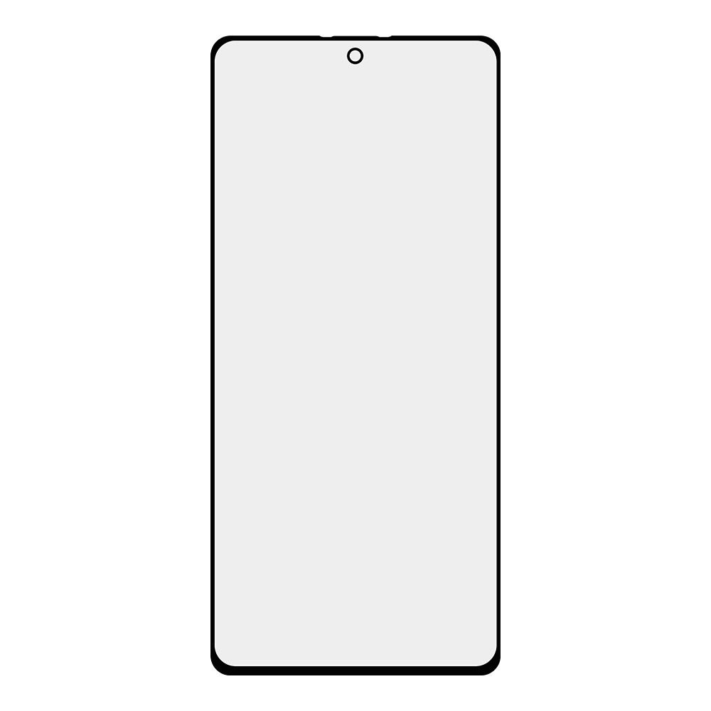 Стекло для переклейки Samsung G770F Galaxy S10 lite (черный)