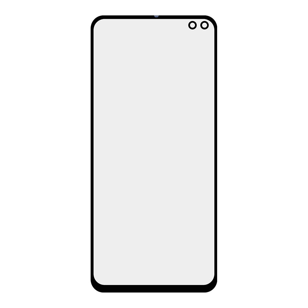 Стекло + OCA пленка для переклейки Xiaomi Redmi K30 (черный)
