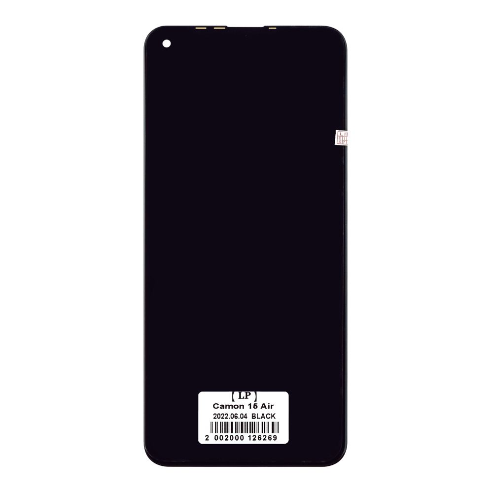 LCD дисплей для Tecno Camon 15 Air (CD6) с тачскрином (черный)